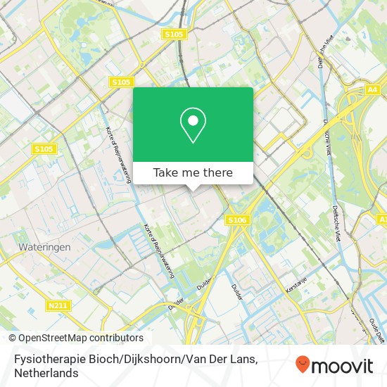 Fysiotherapie Bioch / Dijkshoorn / Van Der Lans Karte