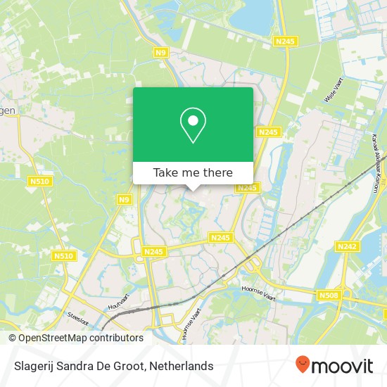 Slagerij Sandra De Groot map