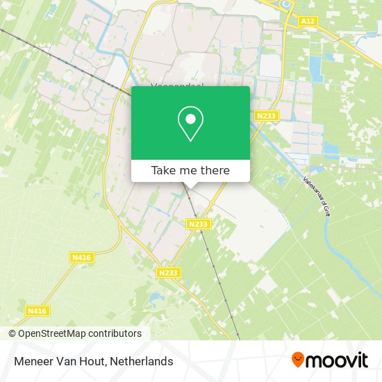 Meneer Van Hout map