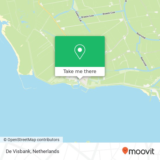 De Visbank map