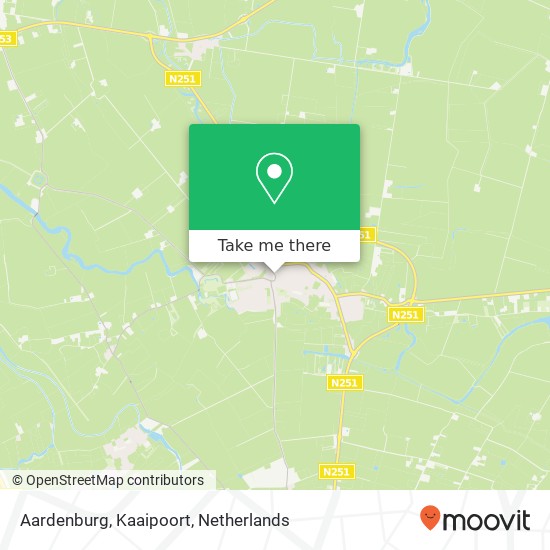 Aardenburg, Kaaipoort map