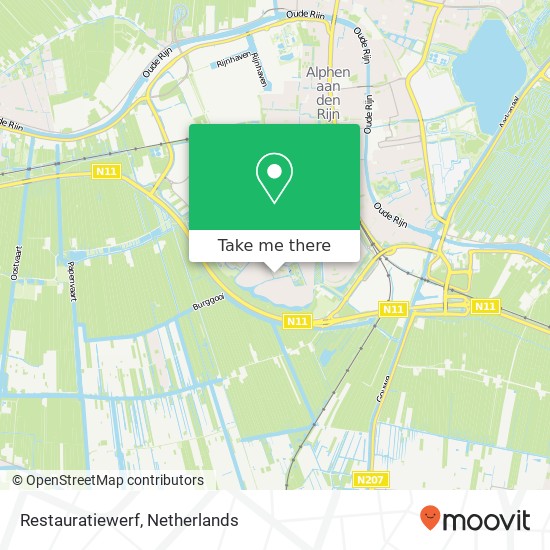 Restauratiewerf map