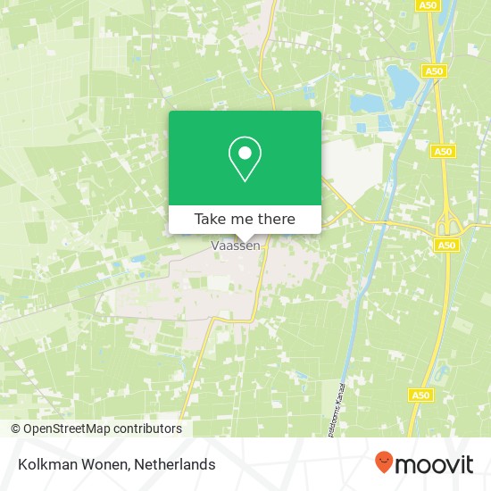 Kolkman Wonen map