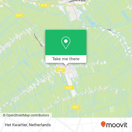 Het Kwartier map