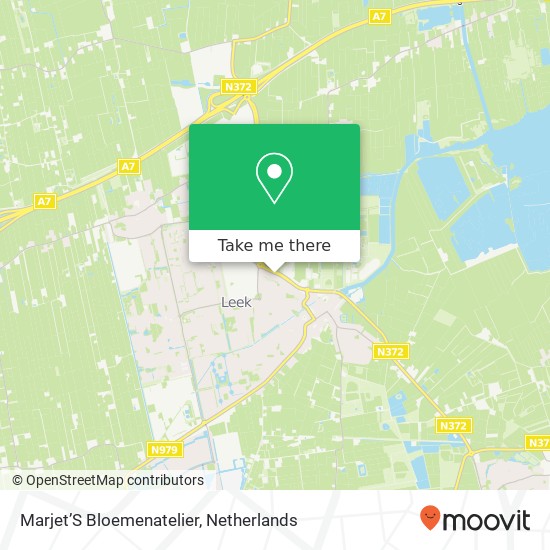 Marjet’S Bloemenatelier map