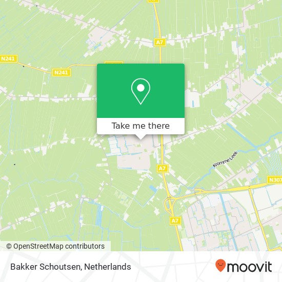 Bakker Schoutsen map