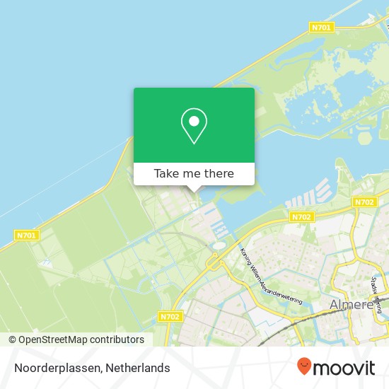 Noorderplassen Karte