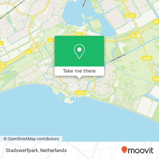 Stadswerfpark map