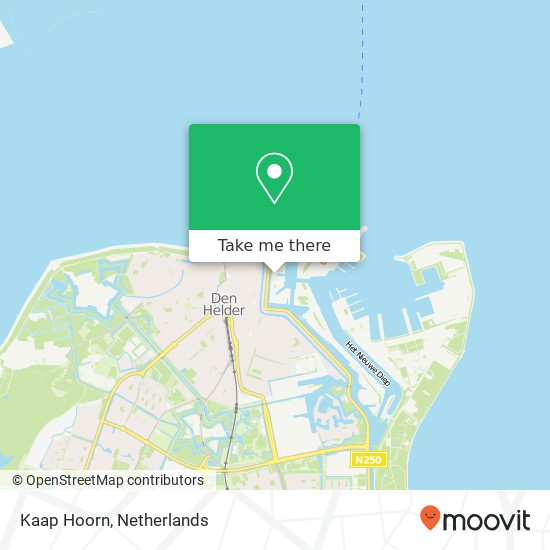 Kaap Hoorn map