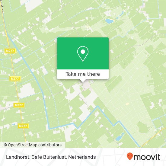 Landhorst, Cafe Buitenlust map