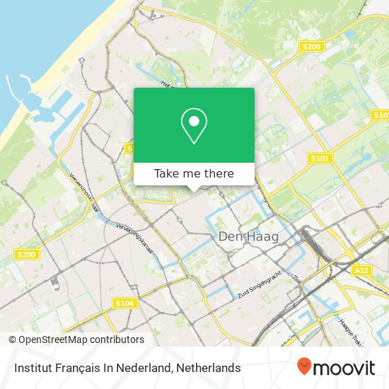 Institut Français In Nederland map