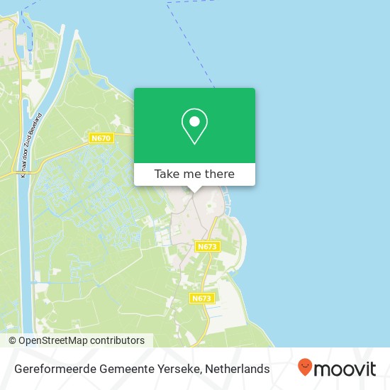 Gereformeerde Gemeente Yerseke map