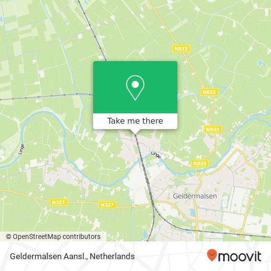 Geldermalsen Aansl. map
