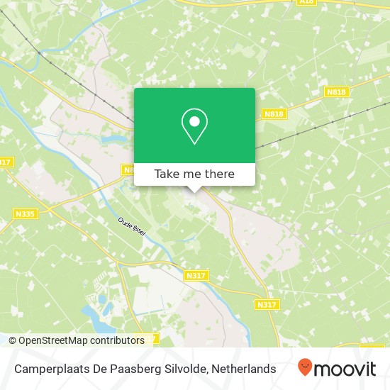 Camperplaats De Paasberg Silvolde Karte