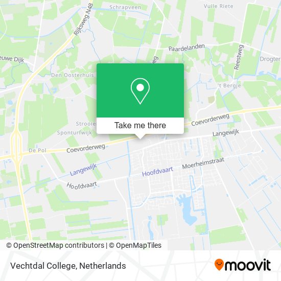 Vechtdal College map