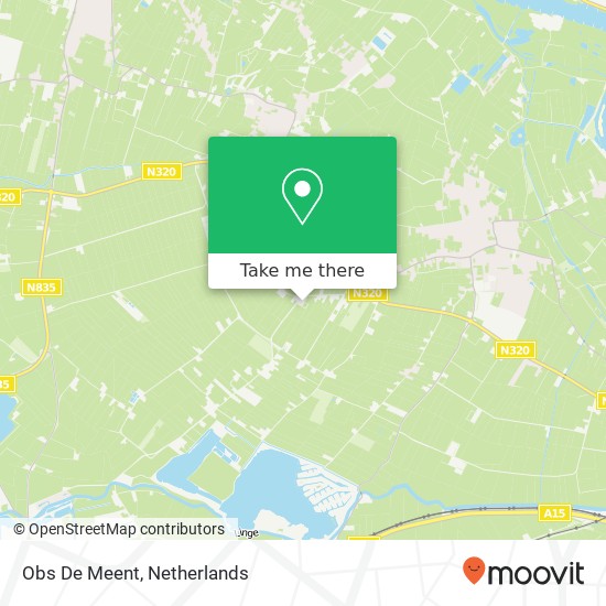 Obs De Meent map