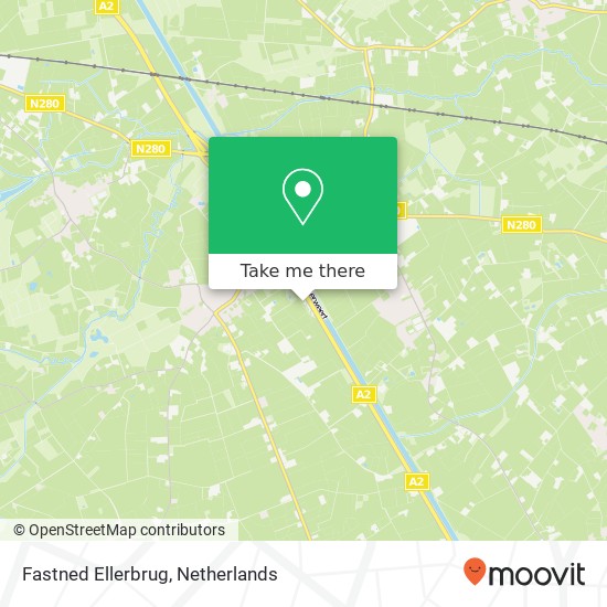 Fastned Ellerbrug map