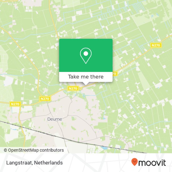 Langstraat map