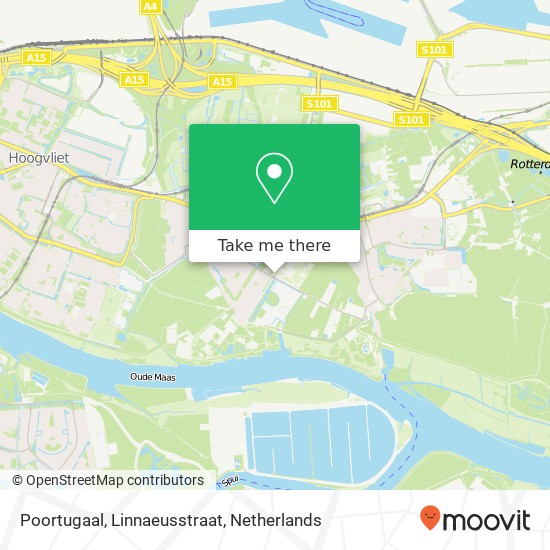 Poortugaal, Linnaeusstraat map