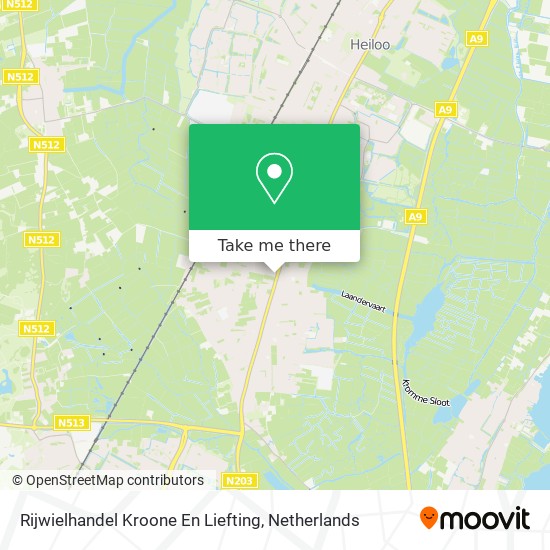 Rijwielhandel Kroone En Liefting map