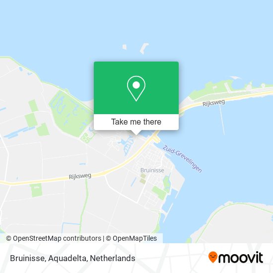 Bruinisse, Aquadelta map