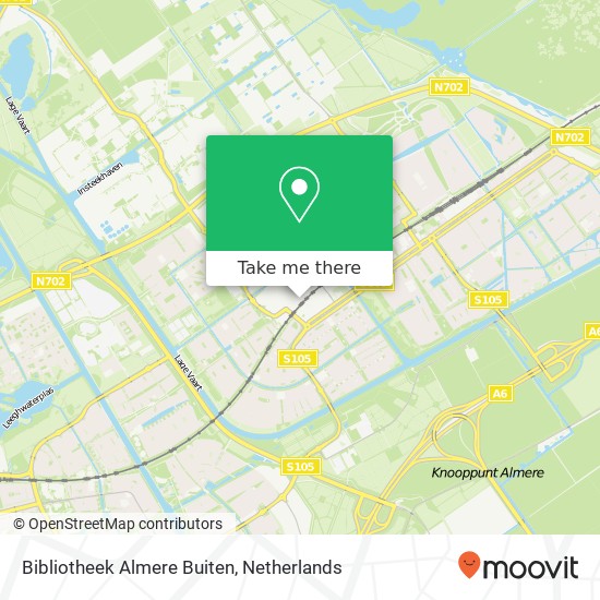 Bibliotheek Almere Buiten map
