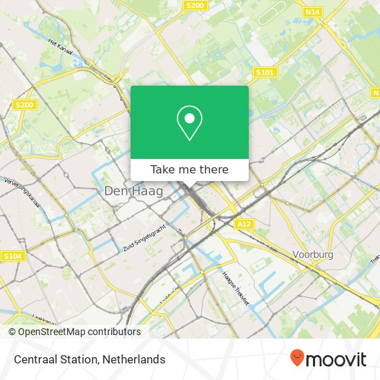 Centraal Station map
