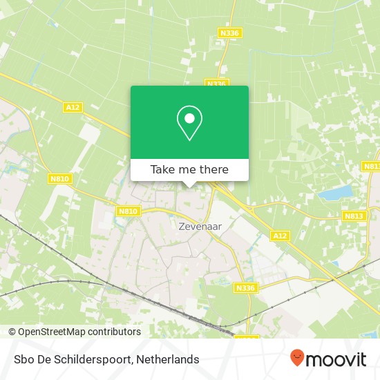 Sbo De Schilderspoort map