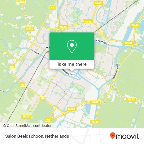 Salon Beeldschoon map