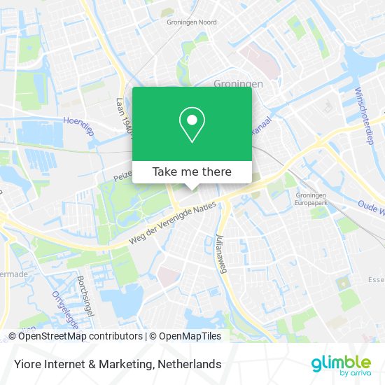 Yiore Internet & Marketing map