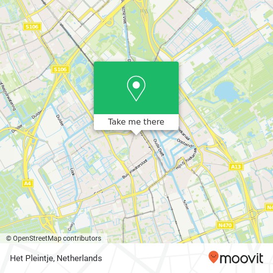 Het Pleintje map