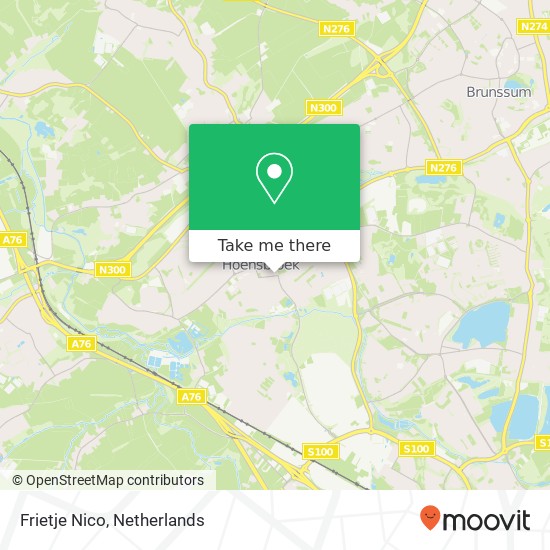 Frietje Nico map