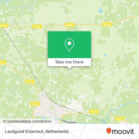 Landgoed Enzerinck map