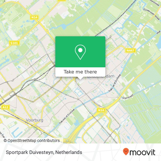 Sportpark Duivesteyn map