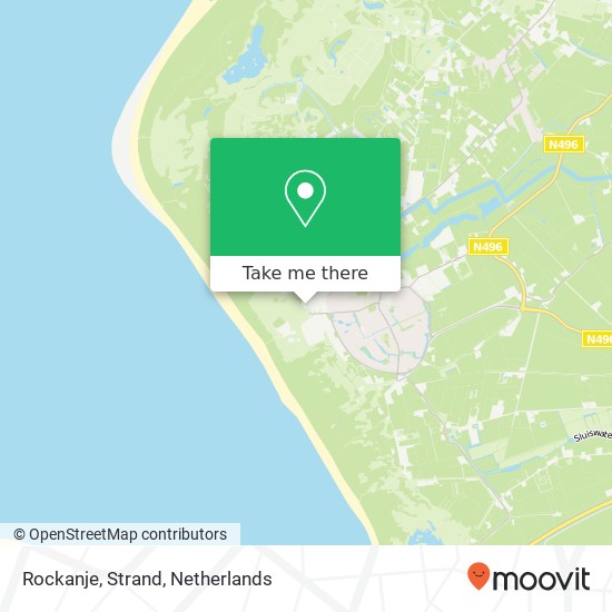 Rockanje, Strand map