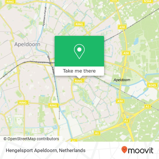 Hengelsport Apeldoorn map