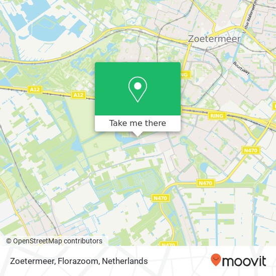 Zoetermeer, Florazoom map
