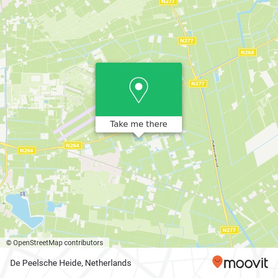 De Peelsche Heide map