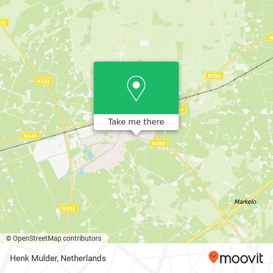 Henk Mulder map