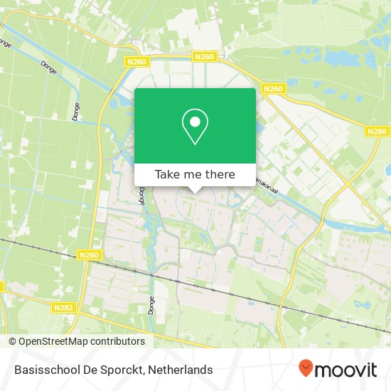 Basisschool De Sporckt map