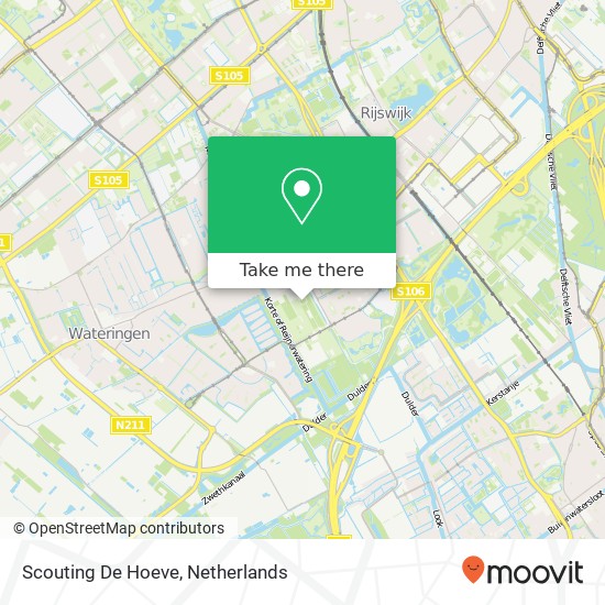 Scouting De Hoeve map