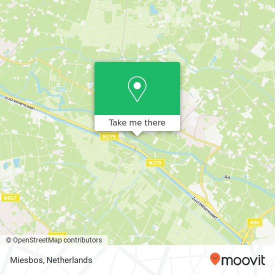 Miesbos map