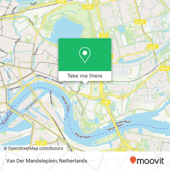 Van Der Mandeleplein map