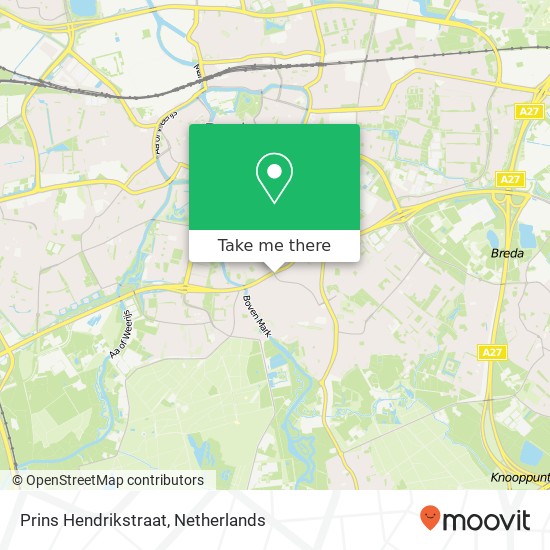 Prins Hendrikstraat Karte