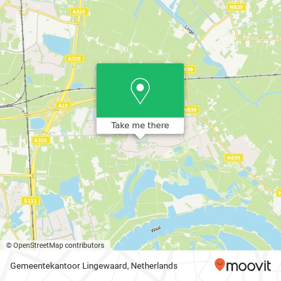 Gemeentekantoor Lingewaard map