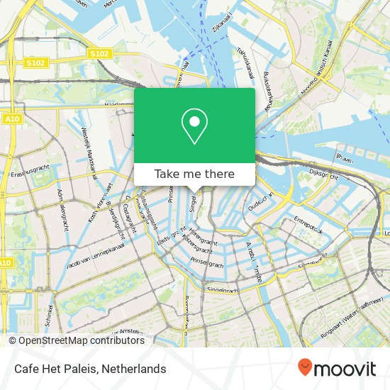 Cafe Het Paleis map
