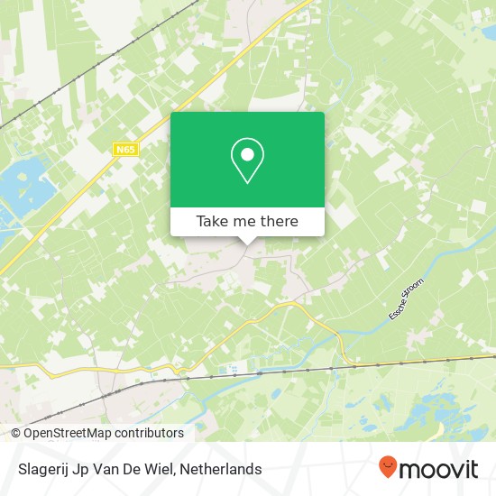 Slagerij Jp Van De Wiel map