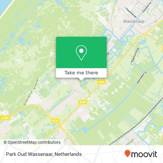 Park Oud Wassenaar map