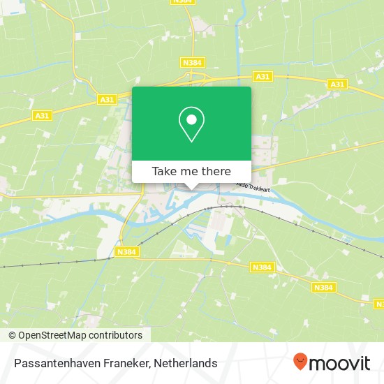 Passantenhaven Franeker map