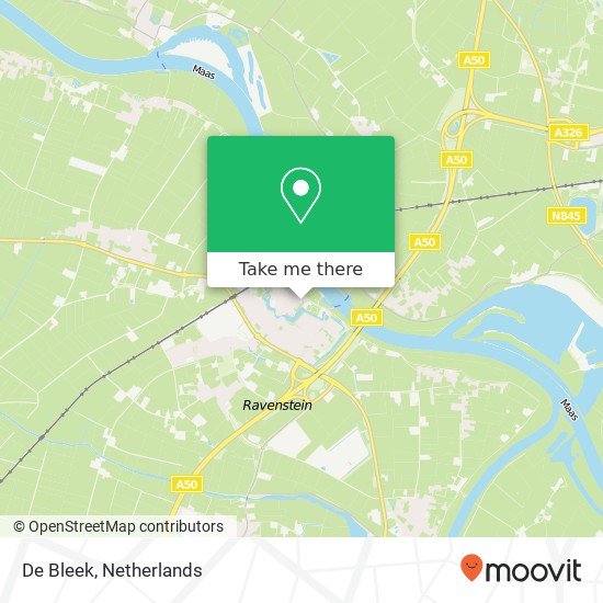 De Bleek map